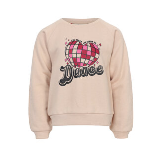 Looxs Lurex sweater champagne