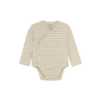 Noppies Romper Navi stripe patern offwhite