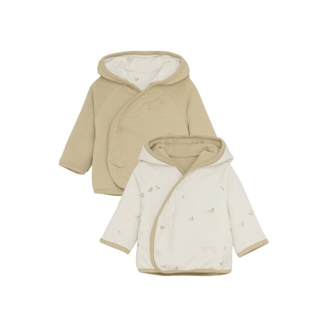 Vestje Nuru animal patern off white