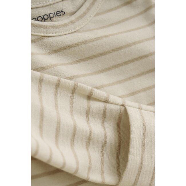 Longsleeve Nev stripe patern off white