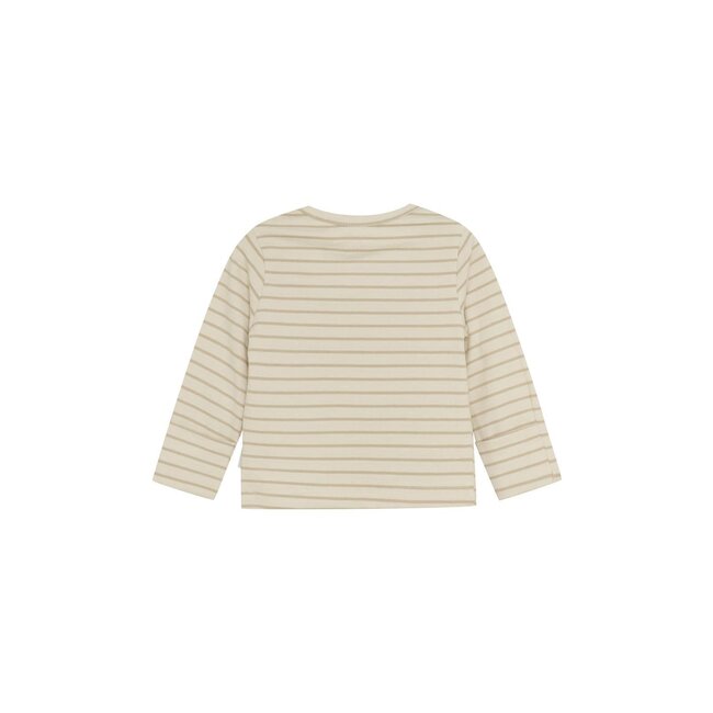 Longsleeve Nev stripe patern off white