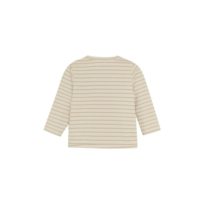 Longsleeve Nour stripe pattern off white