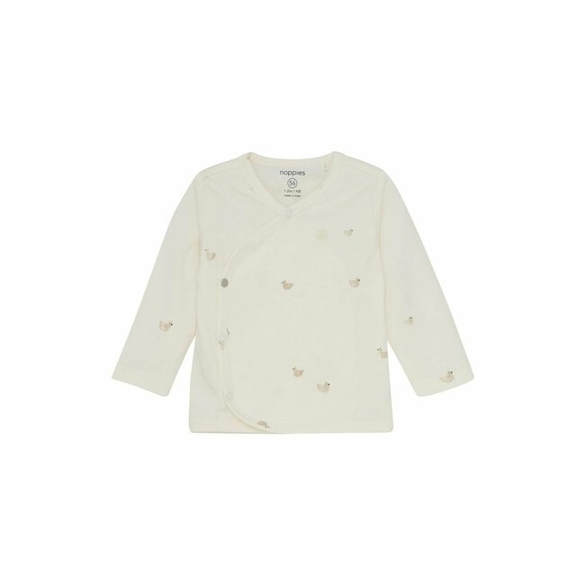Longsleeve Nour animals pattern off white