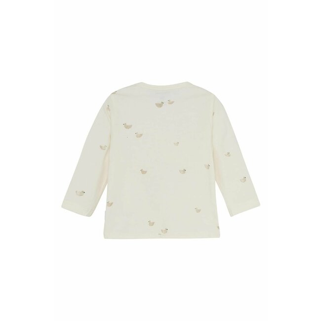 Longsleeve Nour animals pattern off white