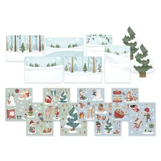 Little Dutch Sticker kerstkaarten