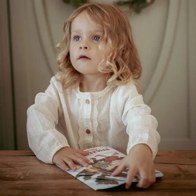 Sticker kerstkaarten