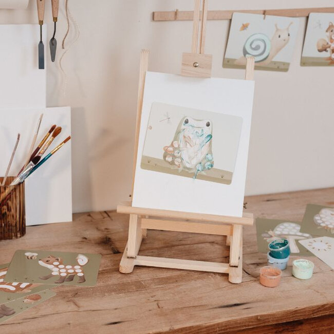 Vingerverfset Forest friends