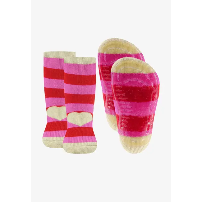 Antislip sokken Hart rood