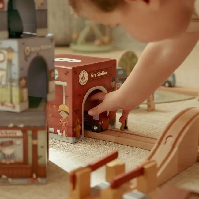 Stapelblokken met auto's