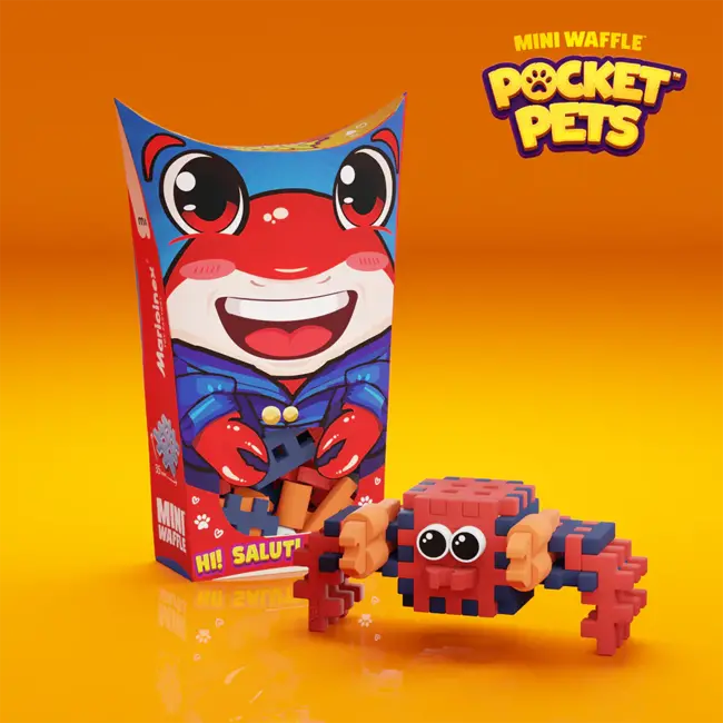 Mini Waffle - Pocket Pets - Crab