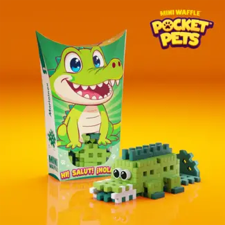 Marioinex Mini Waffle - Pocket Pets - Crocodile