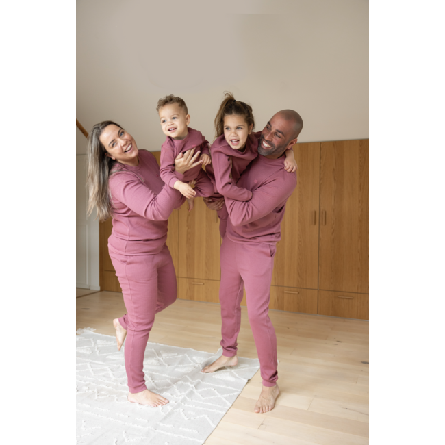 Feetje pyjama kids wafel Family Limited Edition berry