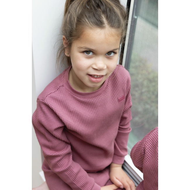 Feetje pyjama kids wafel Family Limited Edition berry