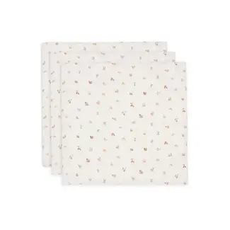 Jollein Jollein hydrofiel  70x70cm 3pack Animal friends