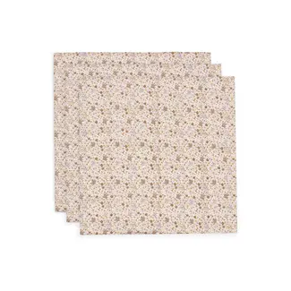 Jollein Jollein hydrofiel  70x70cm 3pack Flower Fairies