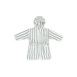Jollein Jollein badcape  75x75cm stripe terry Sea Green