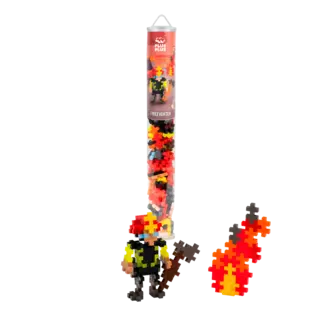 Plus Plus Plus Plus Tube - Brandweer ( 100 stukjes )