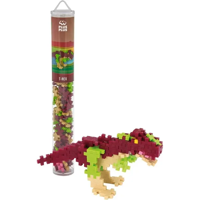 Plus Plus Tube - T-rex ( 100 stukjes )