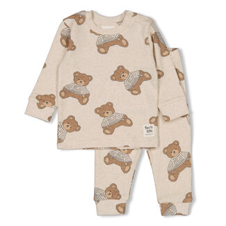 Feetje Pyjama Teddy Bear - Premium Sleepwear offwhite melange
