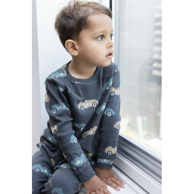 Pyjama Ricky Racer - Premium Sleepwear antraciet melange