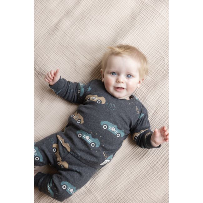 Pyjama Ricky Racer - Premium Sleepwear antraciet melange