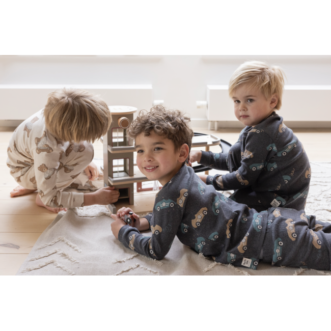 Pyjama Ricky Racer - Premium Sleepwear antraciet melange