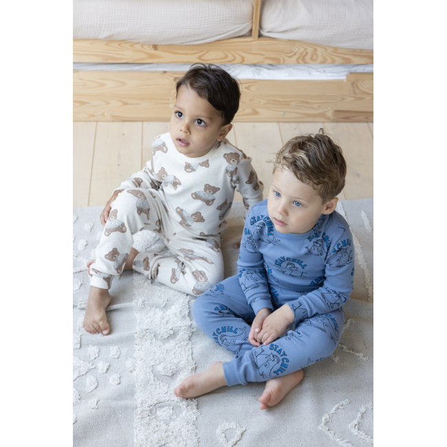 Pyjama Willy Walrus - Premium Sleepwear blauw