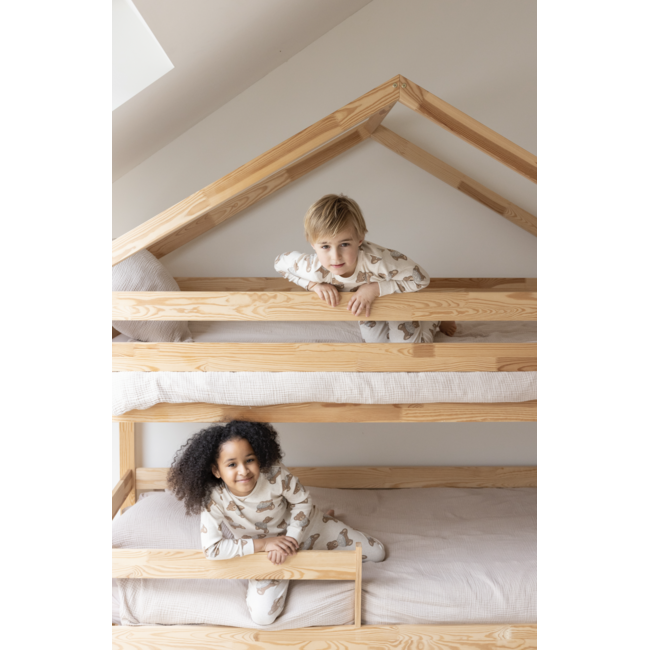 Pyjama Teddy Bear - Premium Sleepwear offwhite melange