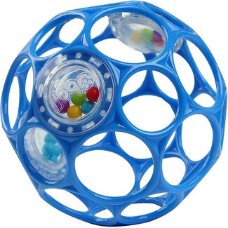 Oball Rattle Easy-Grasp Toy - Blue