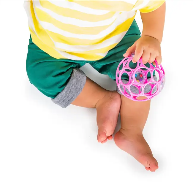 Rattle Easy-Grasp Toy - Pink