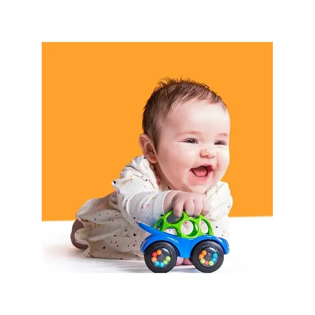 Rattle & Roll Buggie Toy - blue