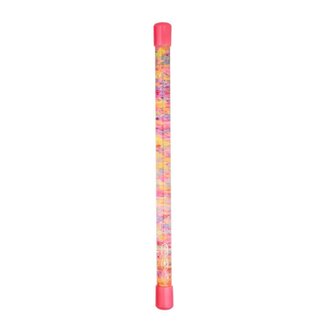 Megalight Toverstaf glitterconfetti 30 cm Donker roze B