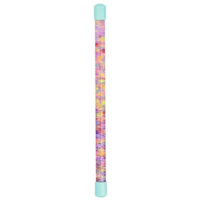 Toverstaf glitterconfetti 30 cm Mint