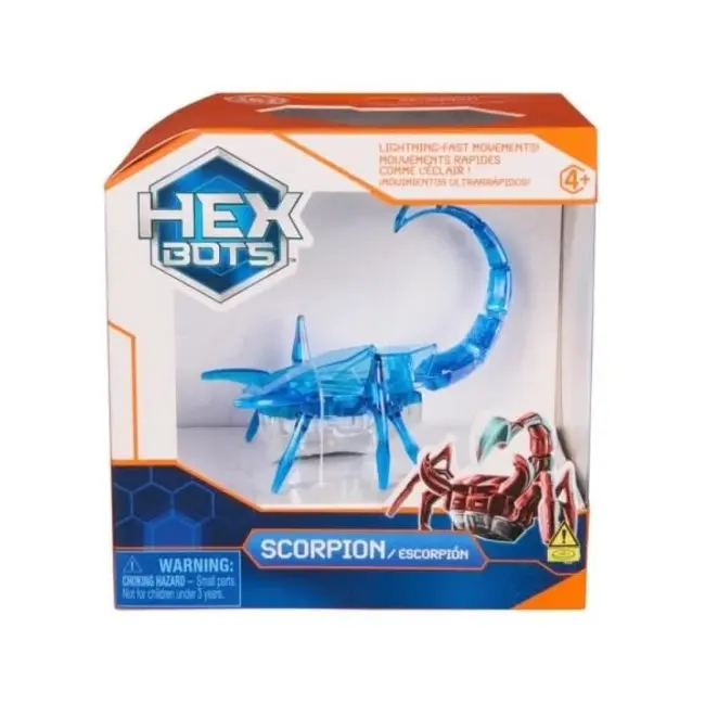 HexBots Scorpion Blauw