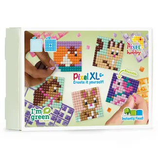 PixelHobby PixelHobby XL Theme box - Hartjes en Strikjes