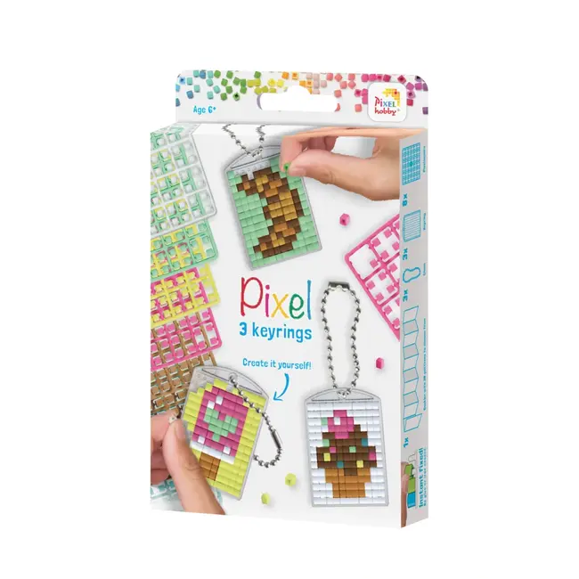 PixelHobby Medaillon Set - Zoetigheden