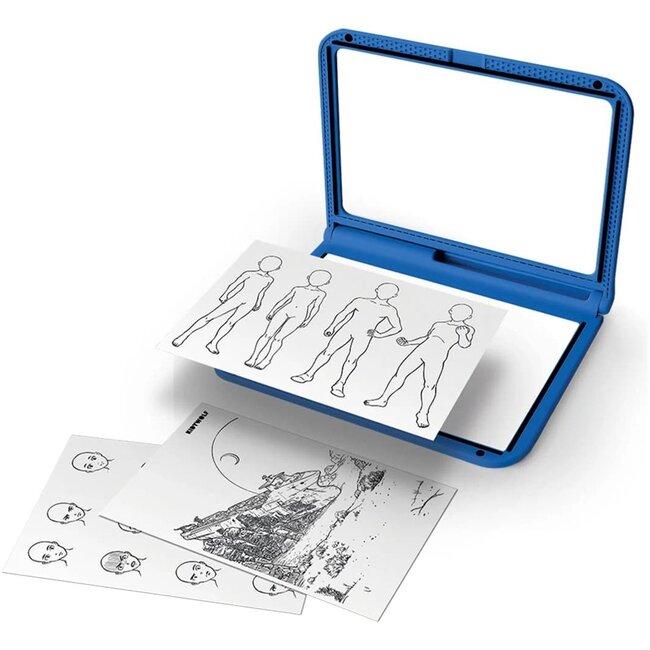 Kidywolf Kidydraw Pro Verlicht tekenbord Blauw