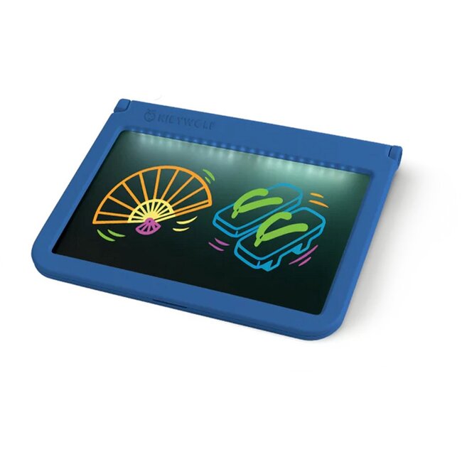 Kidywolf Kidydraw Pro Verlicht tekenbord Blauw