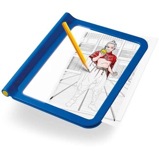 KidyWolf Kidywolf Kidydraw Pro Verlicht tekenbord Blauw