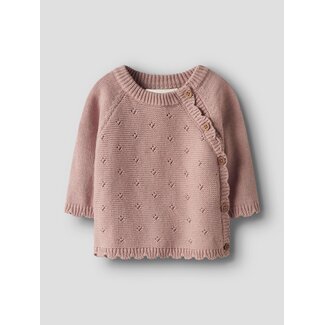 Lil' Atelier Lil' Atelier vest NBFLaguna  misty rose
