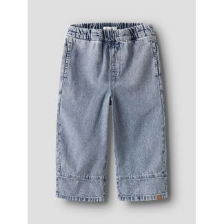Lil' Atelier Lil' Atelier jeans wide NMFTaya 1166-FD  medium blue denim