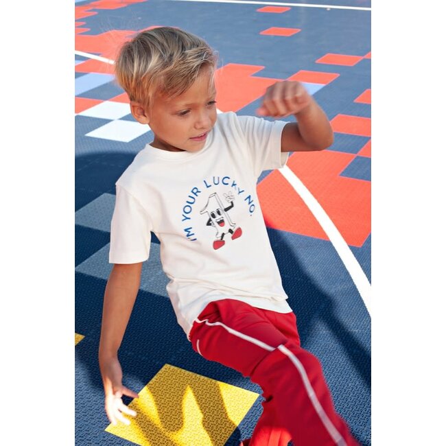 Sturdy sporty broek - Run the Day rood