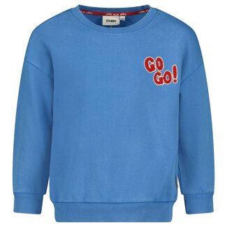 Sturdy Sturdy sweater oversized - Run the Day blauw