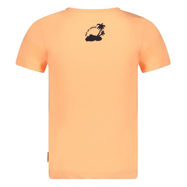 Sturdy t-shirt - Lagoon Legends neon oranje