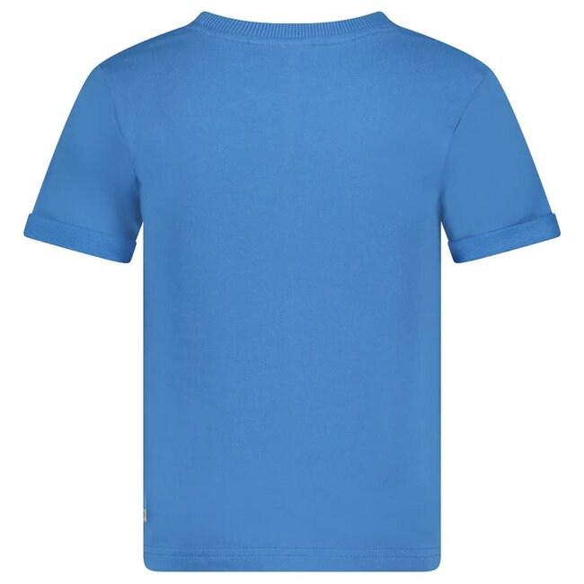 Sturdy t-shirt - Run the Day blauw