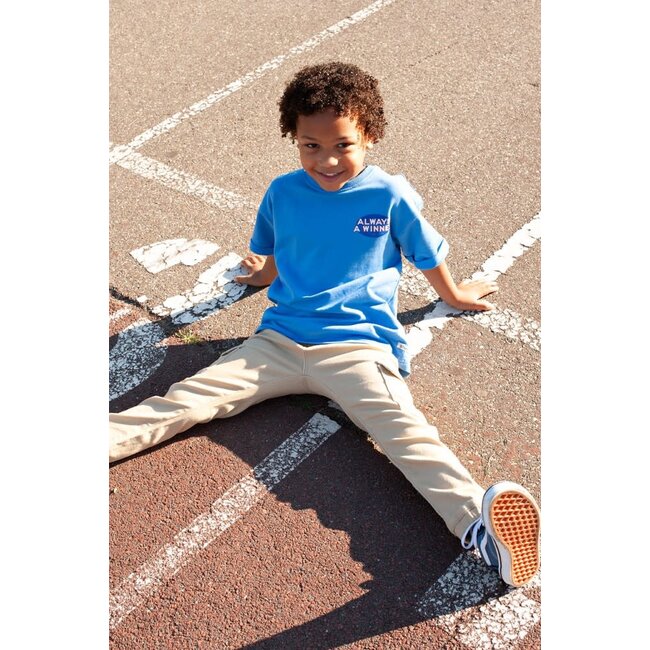 Sturdy t-shirt - Run the Day blauw