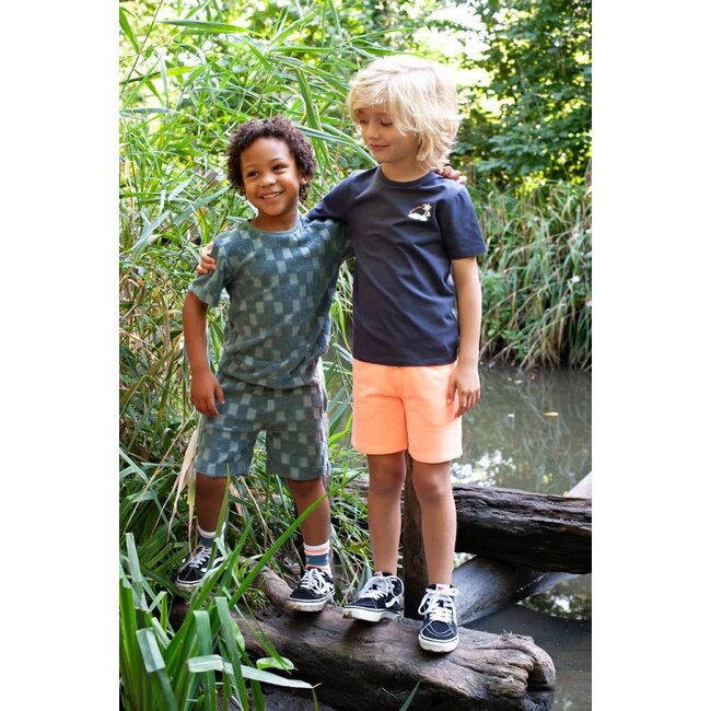 Sturdy short - Lagoon Legends neon oranje