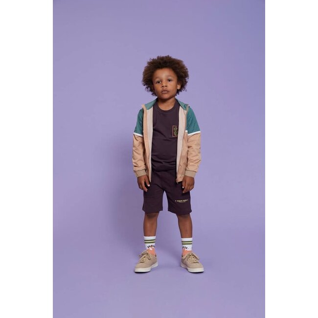 Sturdy zomerjas met capuchon - Run the Day zand