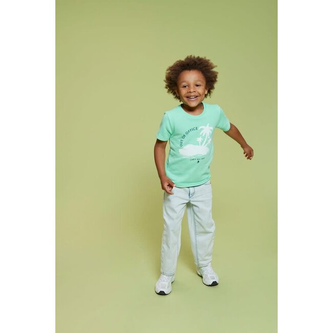 Sturdy wide leg jeans - Summer Denims l.blauw denim