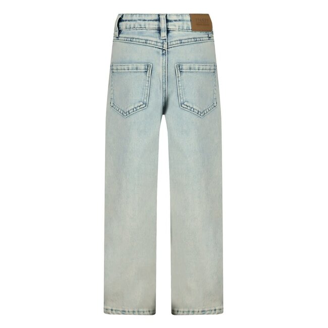 Sturdy wide leg jeans - Summer Denims l.blauw denim